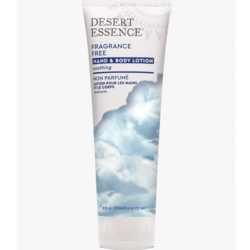 Desert essence fragrance free hand body lotion