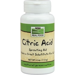 NOW Foods Citric Acid 4 oz Pwdr - Swanson Health Products