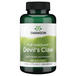 Swanson premium devils claw 500mg 100 capsules