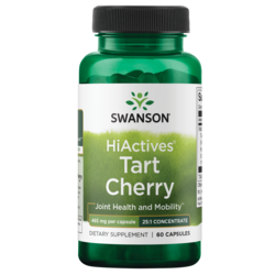 Swanson superior herbs hiactives tart cherry 465mg 60 capsules