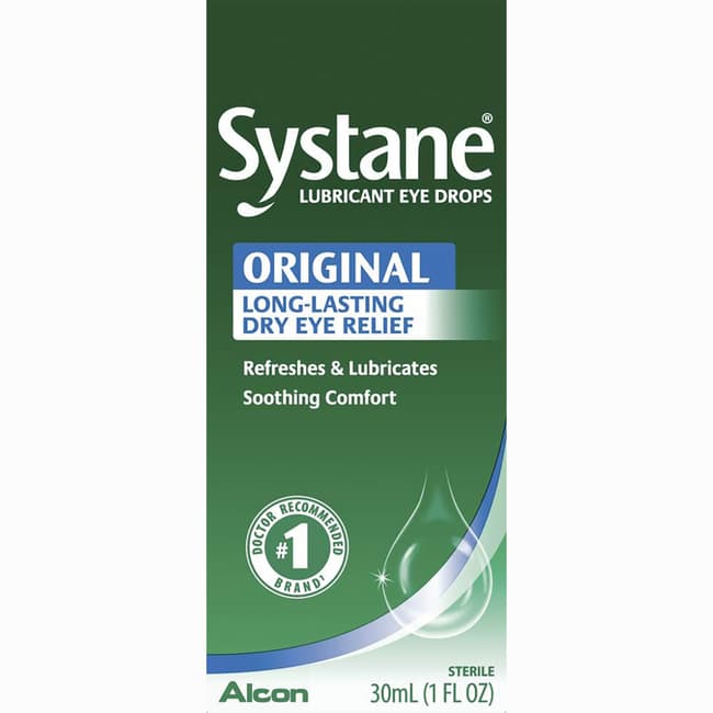 Alcon Systane Lubricant Eye Drops Long Lasting .5 fl oz