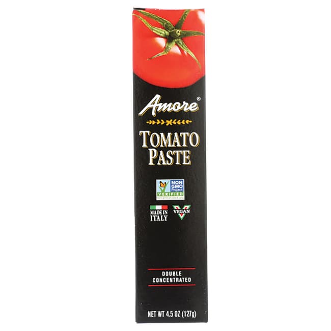 Amore All Natural Tomato Paste 4.5 oz Box Swanson Health Products