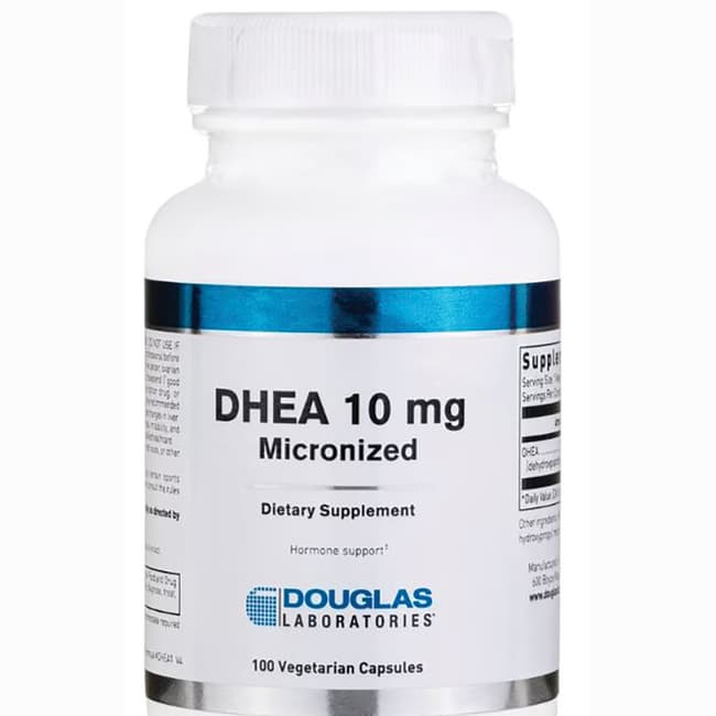 Douglas Laboratories DHEA (Micronized) 10 mg 100 Veg Caps Swanson