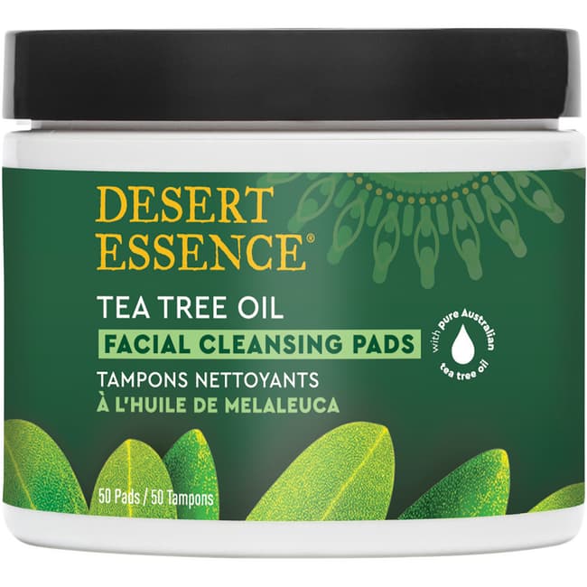 Desert Essence Tea Tree Oil Facial Pads 53