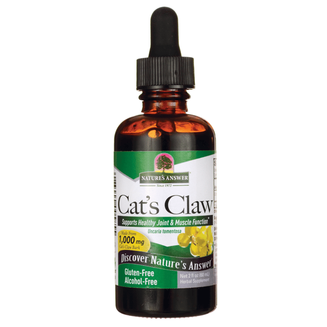 Nature's Answer Cat's Claw 2 fl oz Liquid Swanson Health Products
