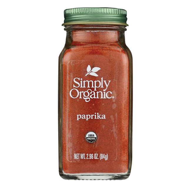 Simply Organic Paprika 2.96 oz (84 grams) Pwdr Swanson Health Products