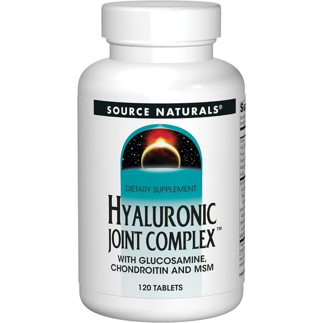 Source Naturals Hyaluronic Joint Complex 120 Tabs Swanson Health Products