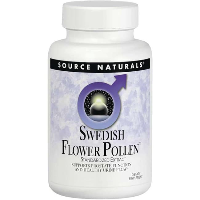 Source Naturals Swedish Flower Pollen 45 Tabs Swanson Health Products