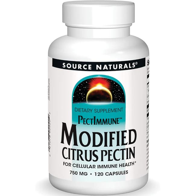 Source Naturals PectImmune Modified Citrus Pectin 750 mg 120 Caps