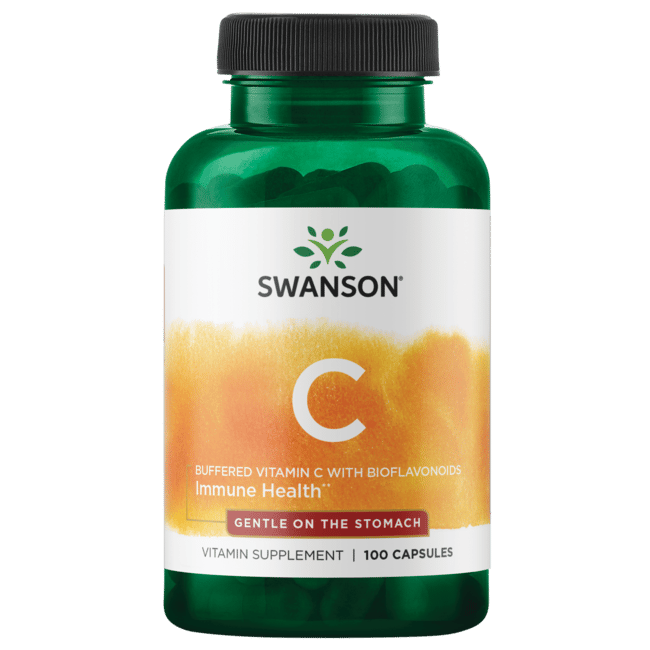 Swanson Premium Buffered C W Bioflavonoids 500 Mg 100 Caps Swanson