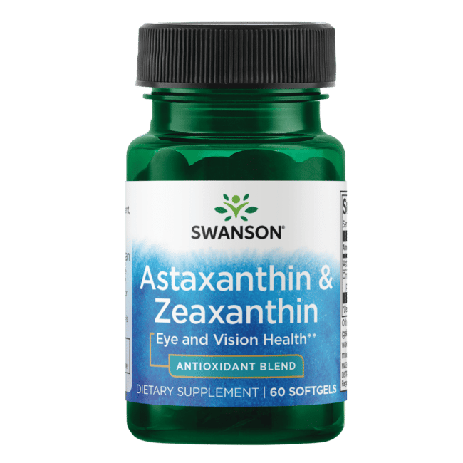 Swanson Ultra Astaxanthin & Zeaxanthin 60 Sgels Swanson Health Products