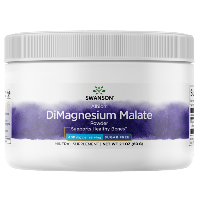 Swanson Ultra Albion DiMagnesium Malate 2.1 oz (60 grams) Pwdr