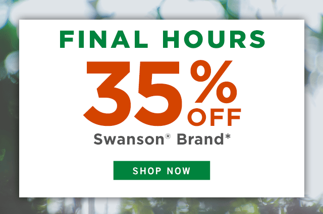 35% off Swanson