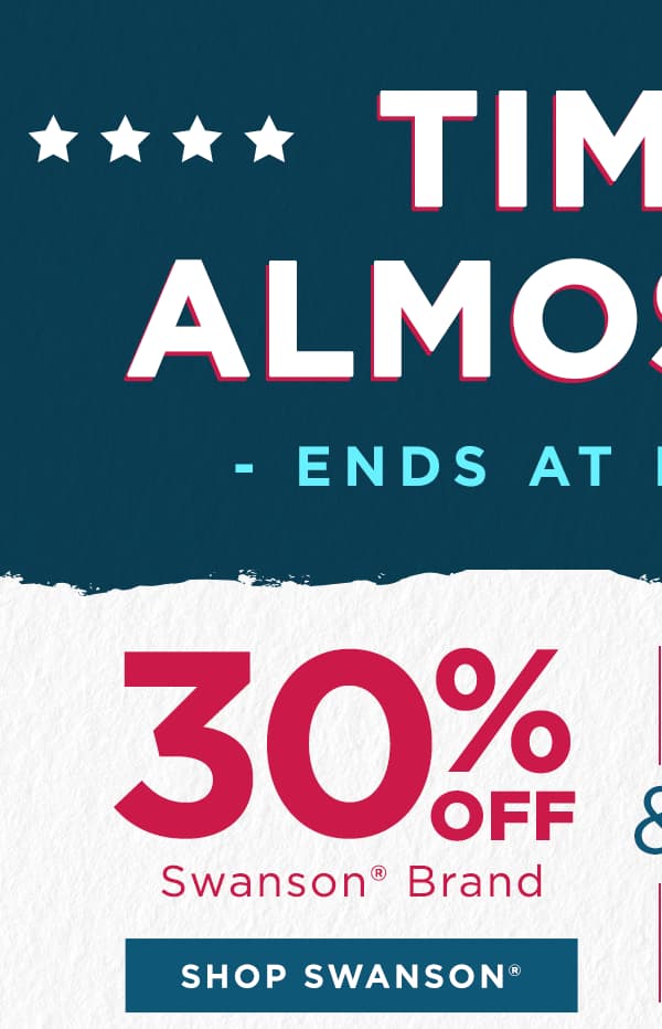 30% off Swanson