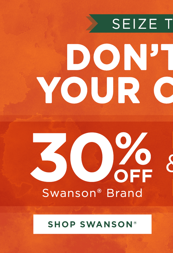 30% off Swanson