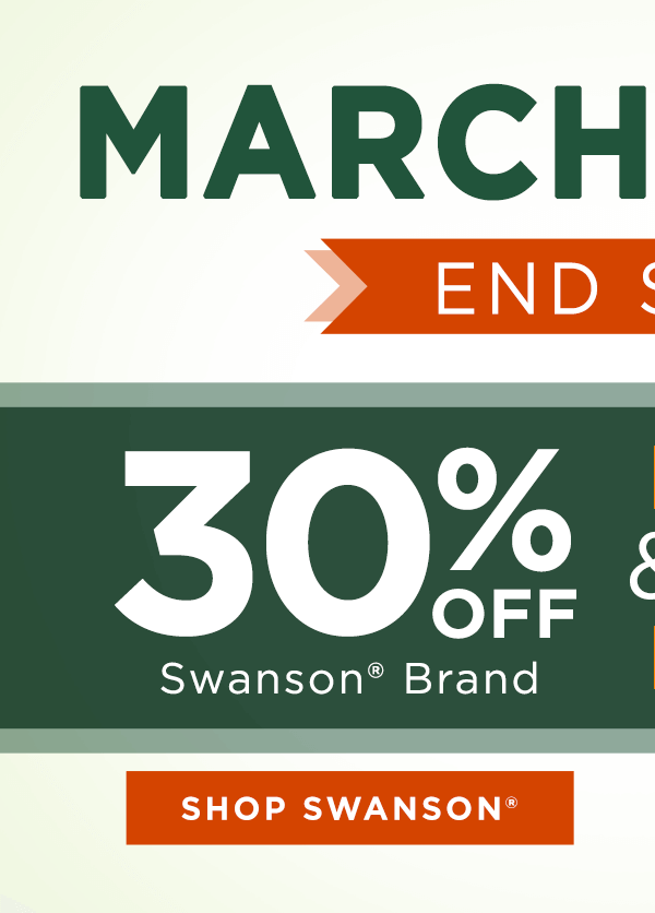 30% off Swanson