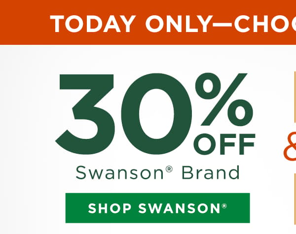 30% off Swanson