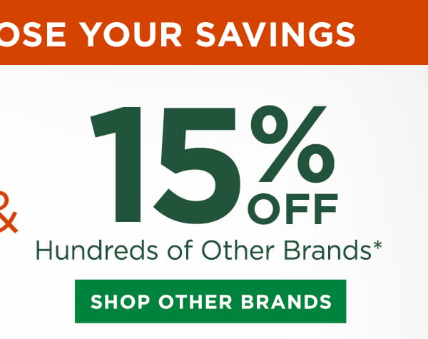 15% off Almost Everything Else