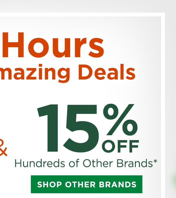 15% off Almost Everything Else