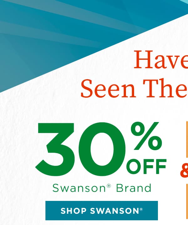 30% off Swanson