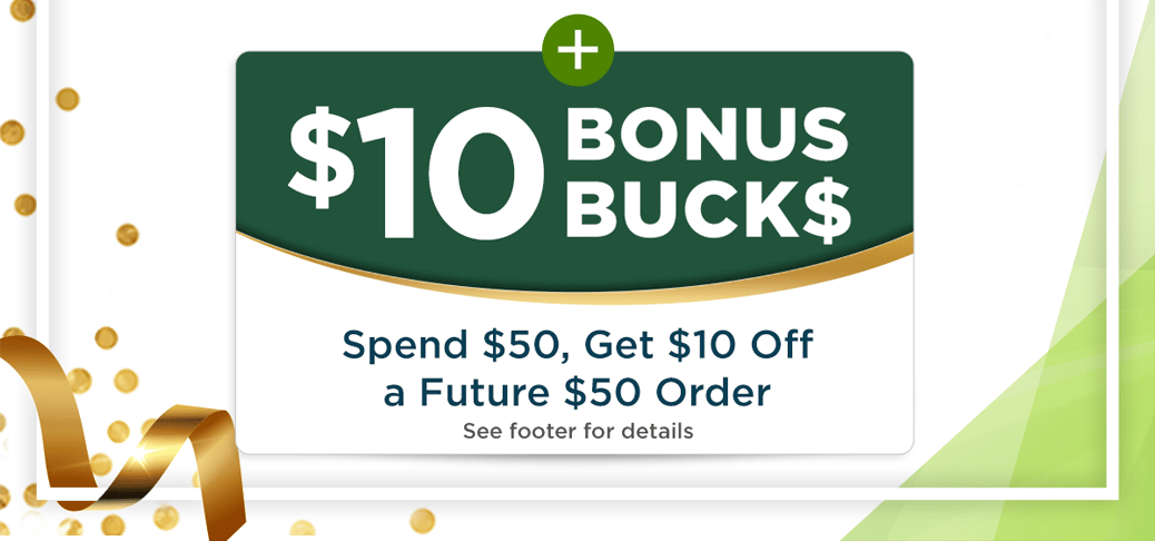 $10 Bonus Bucks