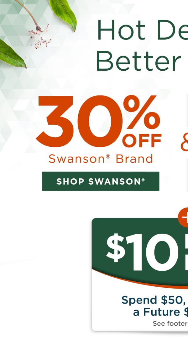 30% OFF Swanson