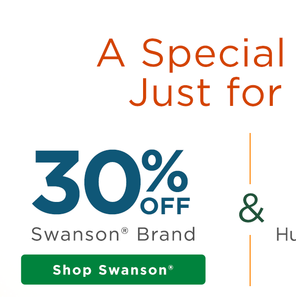 30% off Swanson