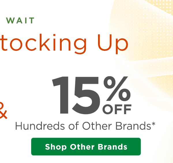 15% off Almost Everything Else