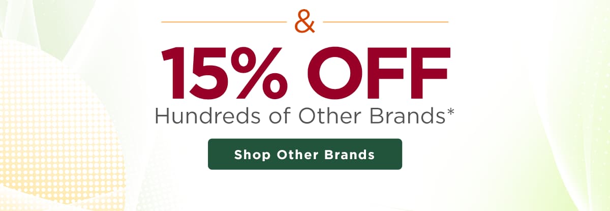 15% off Almost Everything Else