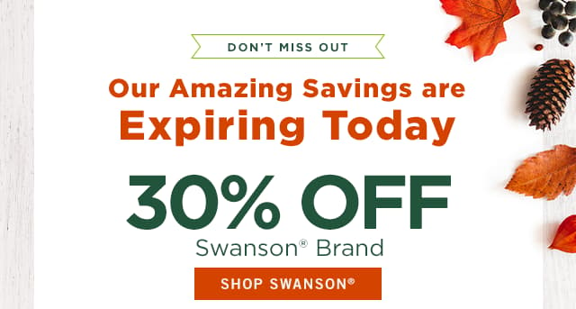 30% off Swanson