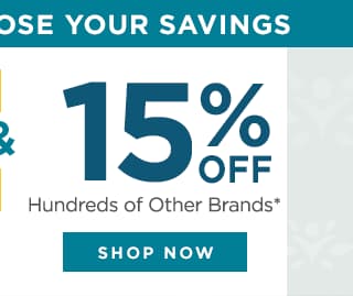 15% off Almost Everything Else