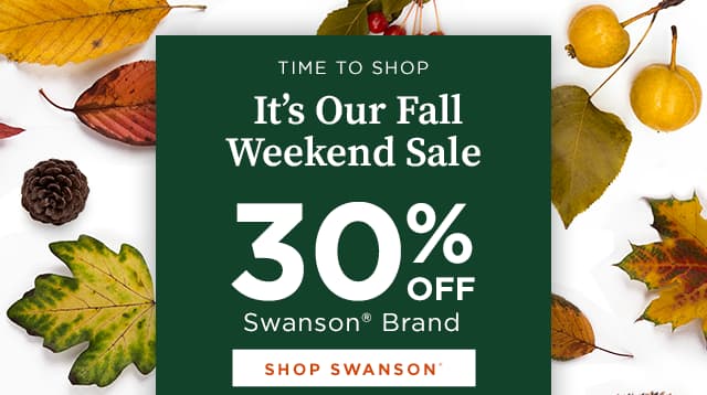 30% off Swanson