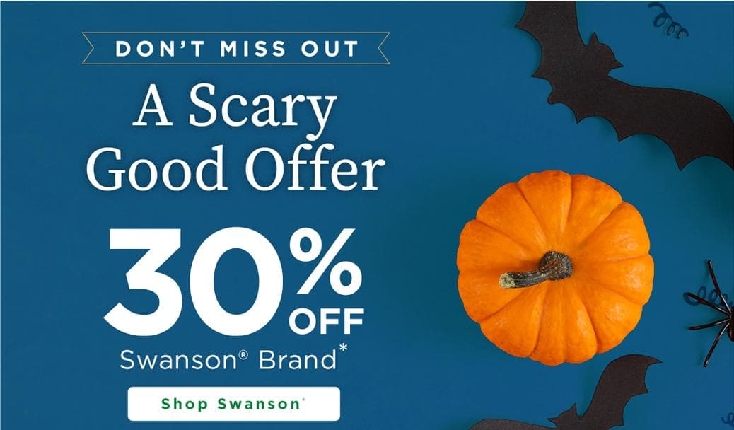 30% off Swanson Brand