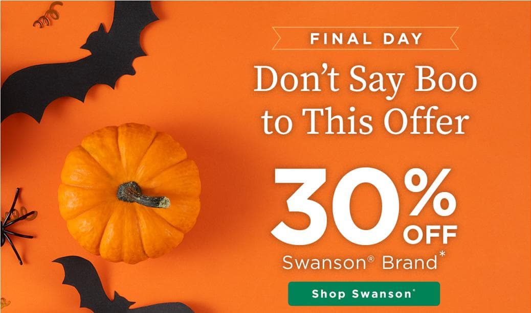 30% off Swanson Brand