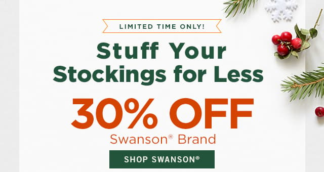 30% off Swanson