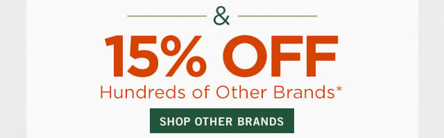 15% off Almost Everything Else