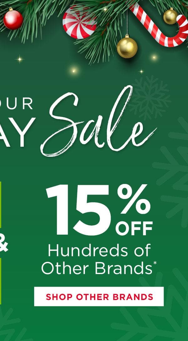 15% off Almost Everything Else