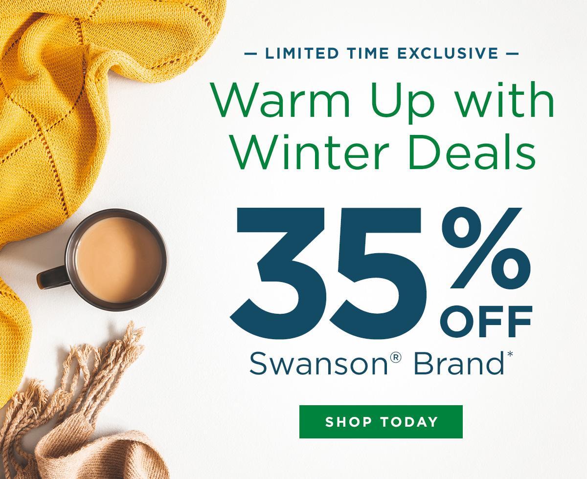 35% off Swanson