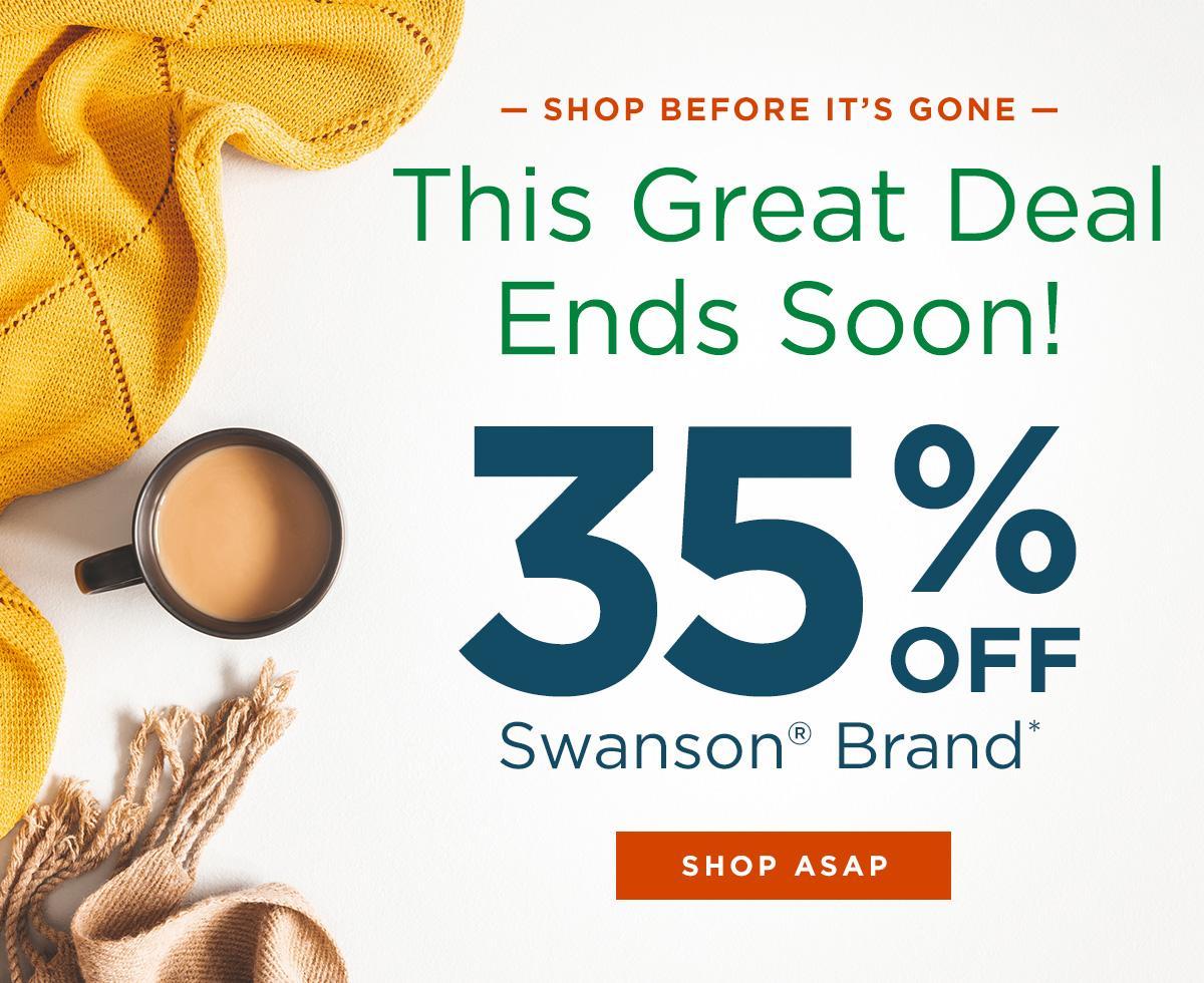 35% off Swanson