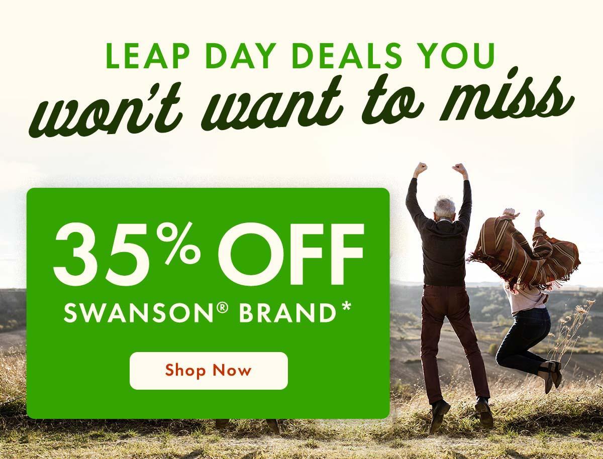 35% off Swanson Brand
