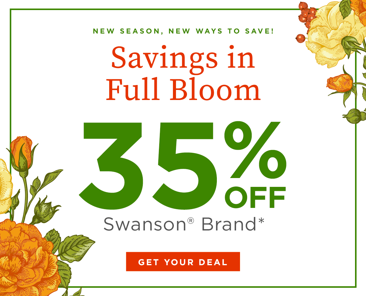 35% off Swanson