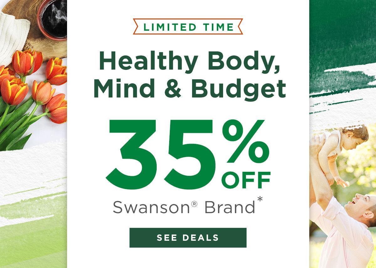 35% off Swanson