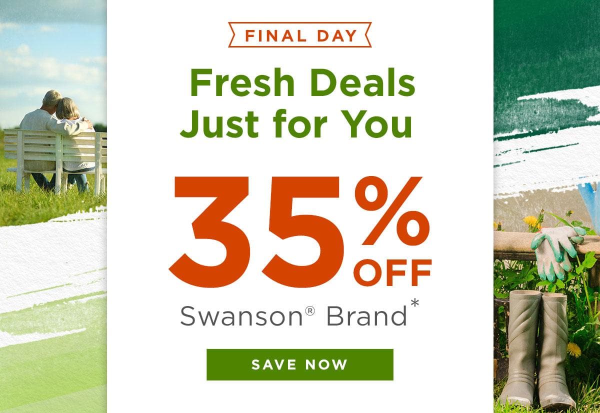 35% off Swanson