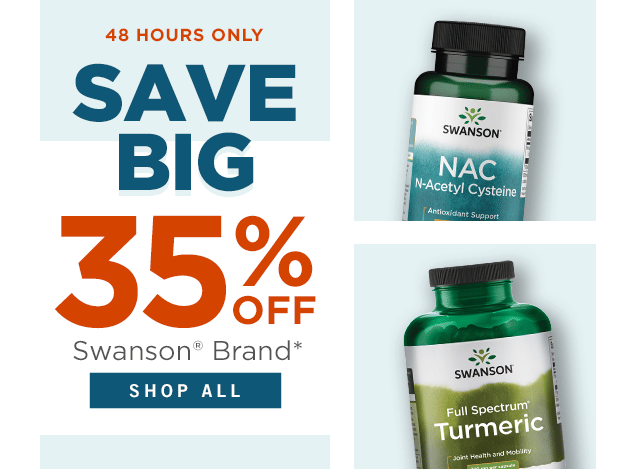 35% off Swanson