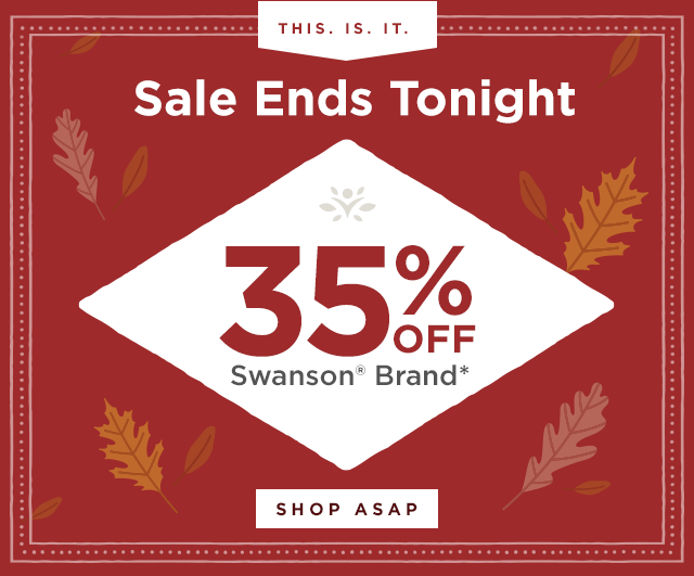 35% off Swanson