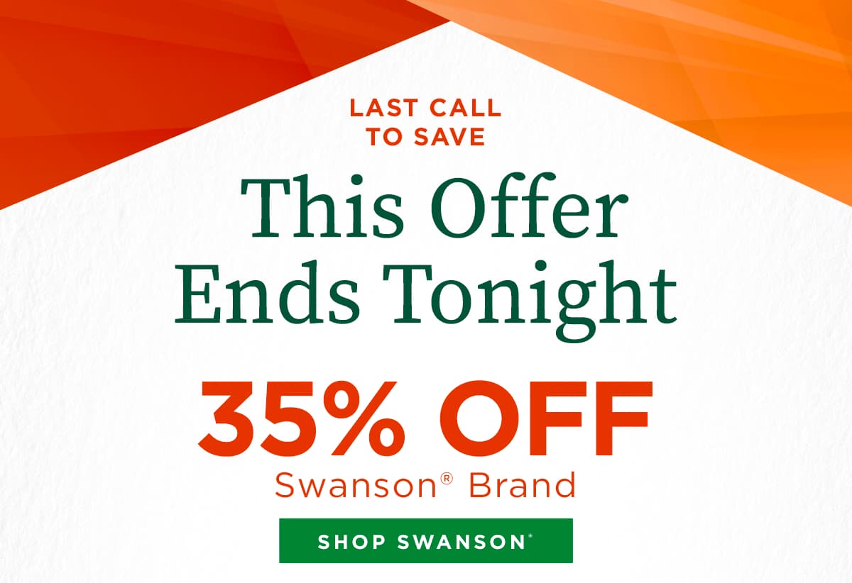 35% off Swanson