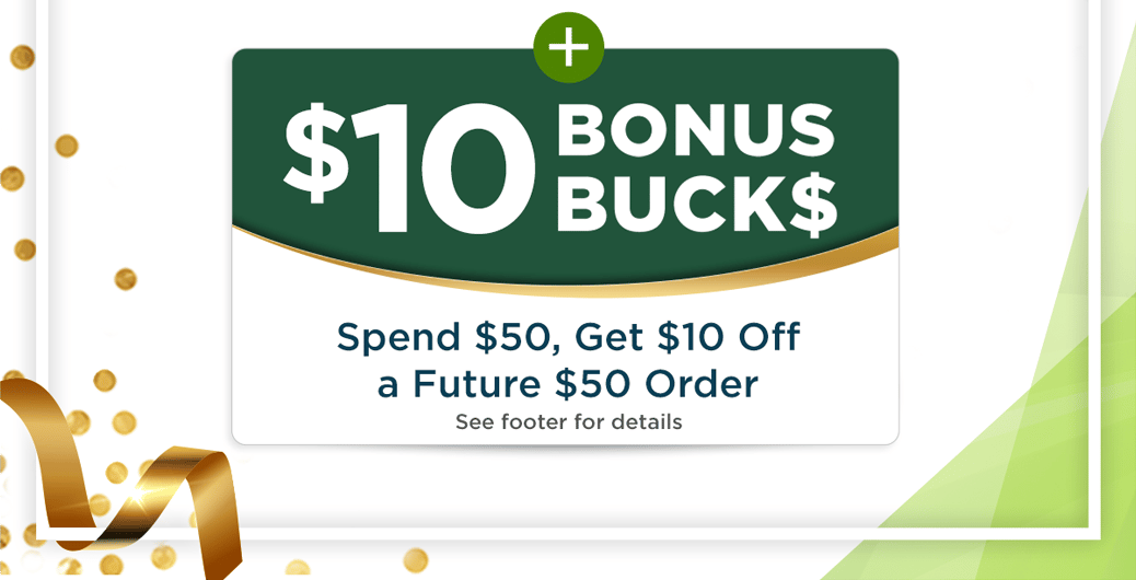 $10 Bonus Bucks