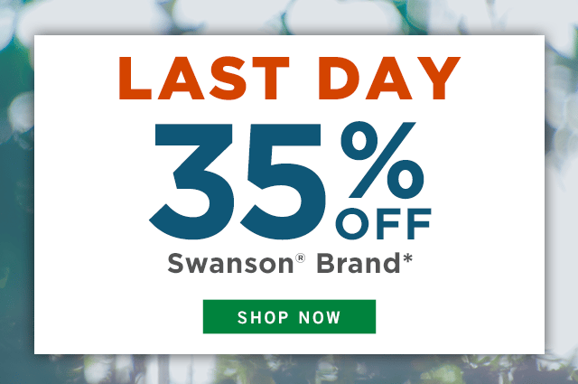 35% off Swanson