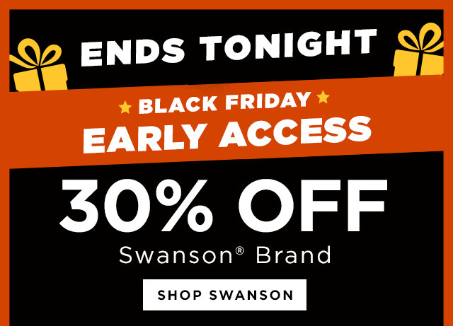 30% off Swanson