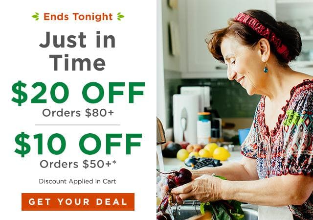 $10 off $50 or $20 off $80